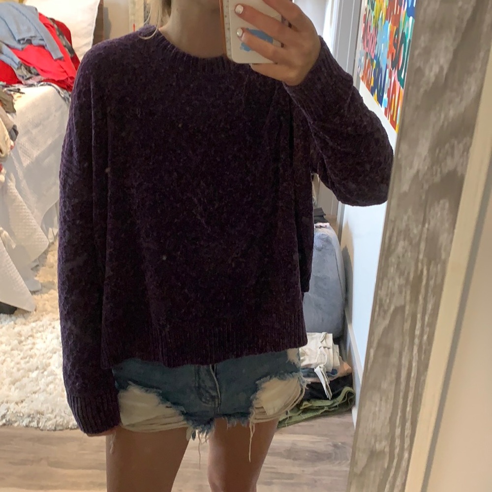 Purple sweater